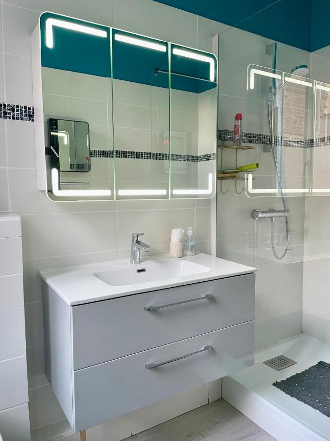 La Bateliere, Appartement Mer Avec Patio Prive Mers-les-Bains Εξωτερικό φωτογραφία
