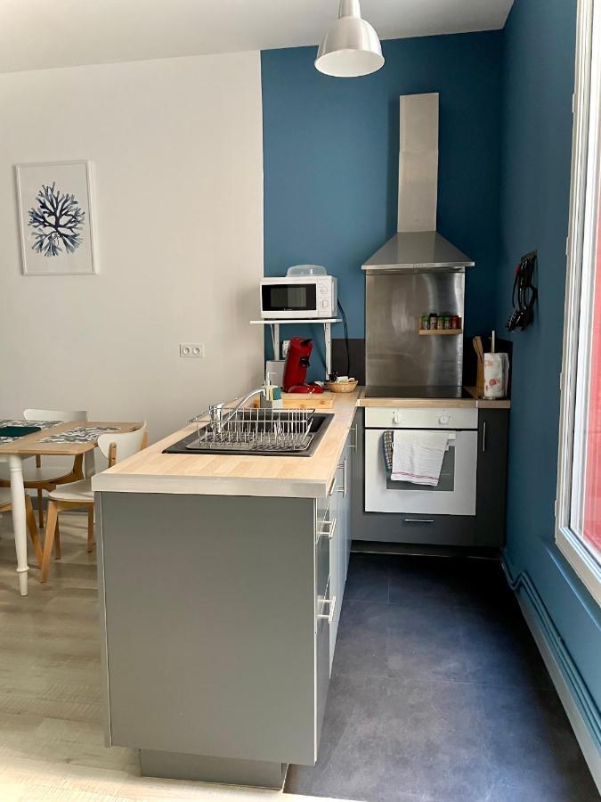 La Bateliere, Appartement Mer Avec Patio Prive Mers-les-Bains Εξωτερικό φωτογραφία